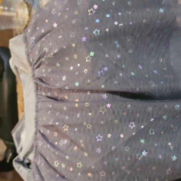 Gray sparkly dress
